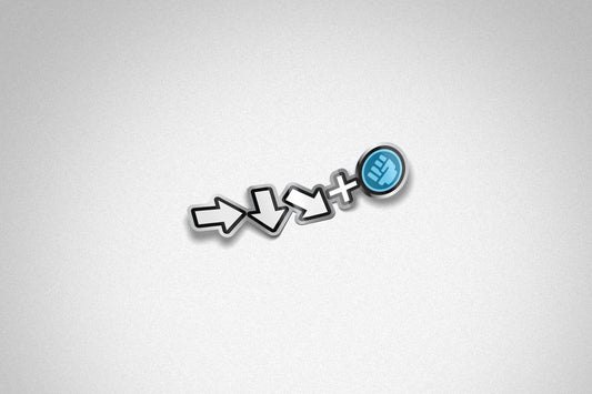 Shoryuken Input Sticker