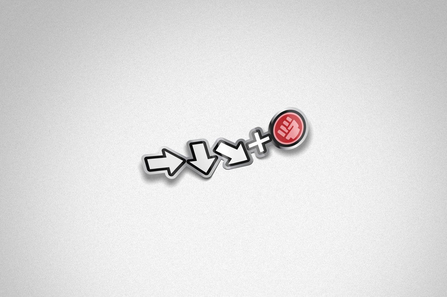 Shoryuken Input Sticker