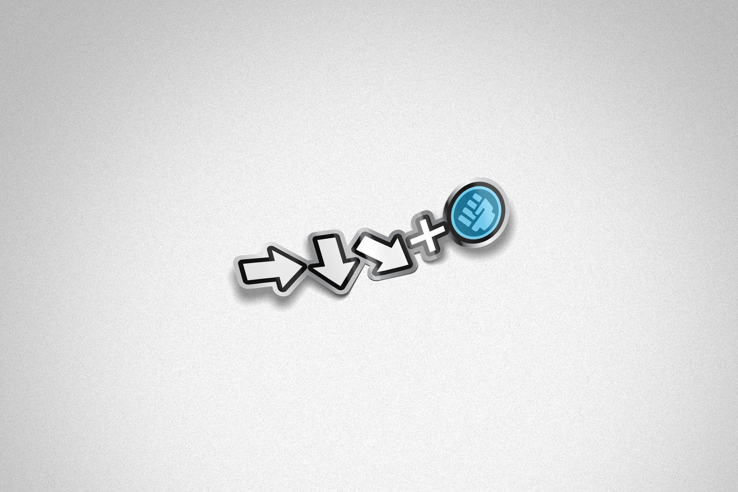 Shoryuken Input Sticker